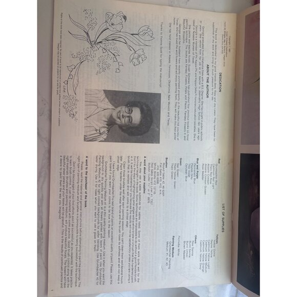 Susan Scheewe Soft Petals Vol. 5 Painting Book By Georgia Bartlett - Picture 3 of 3